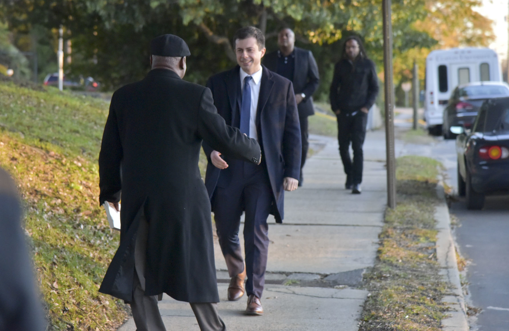 Mayor Pete tours S.C. State